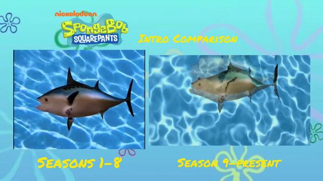 SpongeBob SquarePants (1999-present): Intro Comparison