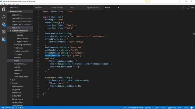 8 - Custom Attribute with Options Binding смотреть онлайн