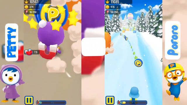 Battle Petty VS Pororo | Pororo Penguin Run Game IOS Android