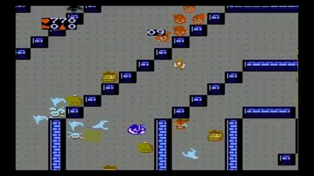 [ПЕРВЫЙ ВЗГЛЯД] - Gauntlet NES - Diablo на Денди смотреть онлайн