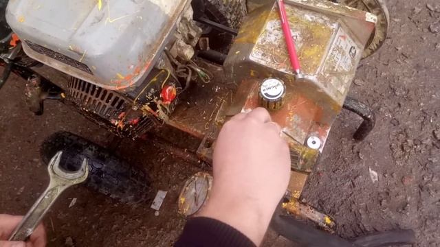 Как запустить мембранный окрасочный аппарат если забыл бубен дома? смотреть онлайн