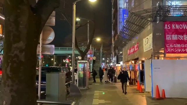 Ночная прогулка по Токио - Сибуя