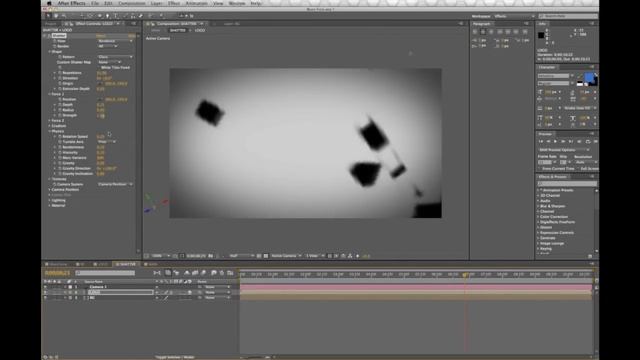 After Effects Tutorial - Shatter Motion Graphics Effect HD