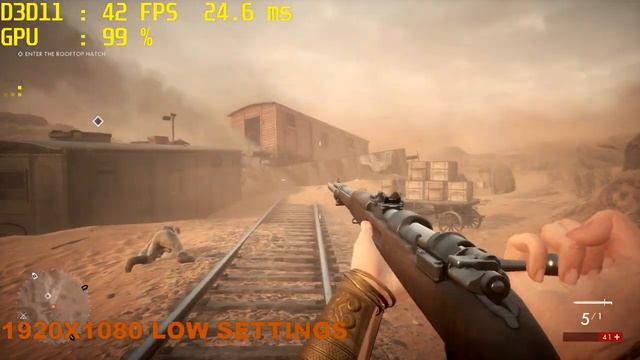 AMD 4500U | Battlefield 1 - Vega 6 смотреть онлайн