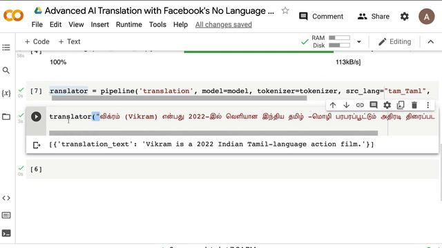 Learn AI Translation with FB's No Language Left Behind - NLLB-200 Python Code Tutorial смотреть онлайн