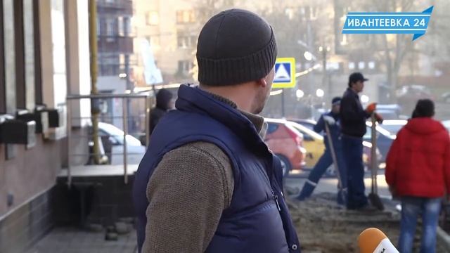 Продолжается строительство ивантеевского "Арбата" смотреть онлайн