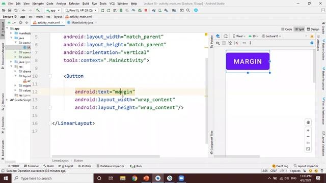 Margin VS Padding in Android (XML) смотреть онлайн
