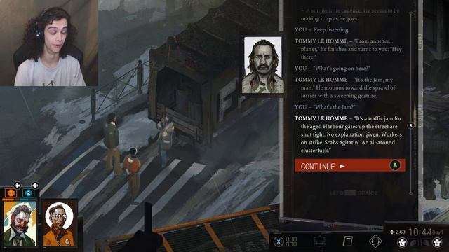 Disco Elysium | Off With The Head! (3) - Blind Let's Play смотреть онлайн