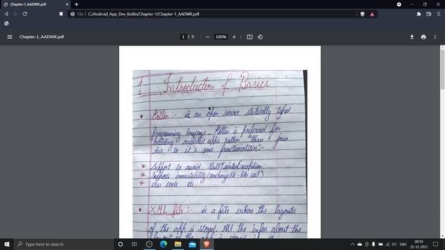 Chapter 1: Introduction and Basics | Android App Development with Kotlin with Notes Intro #2 смотреть онлайн