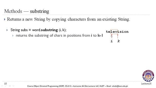 L25-V1 - Strings and String Operations in Java смотреть онлайн