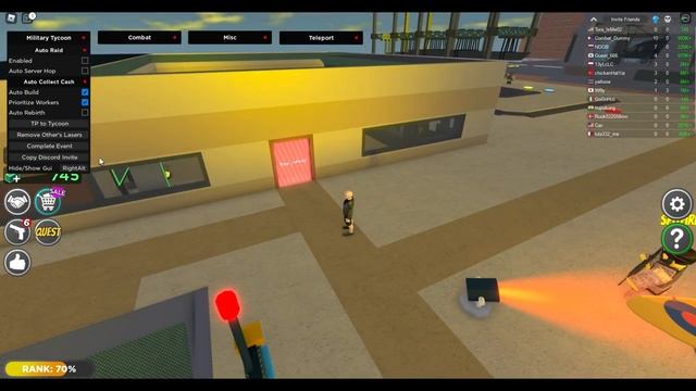 [Event] Roblox Military Tycoon Script - Complete Event | OP Gui 2022 смотреть онлайн