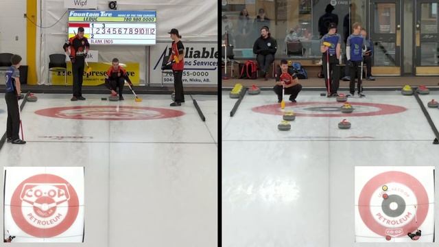 Kenan Wipf vs. Peter Hlushak - SEMIS - Leduc Lions U20 Bonspiel смотреть онлайн