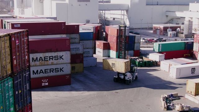 Портовый погрузчик