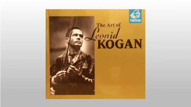 Ravel Tzigane, Rapsodie De Concert - Leonid Kogan