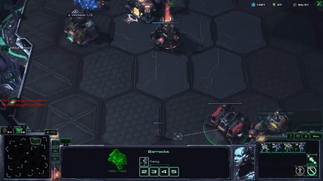 Starcraft ll: New Female Ghost skin in-game смотреть онлайн