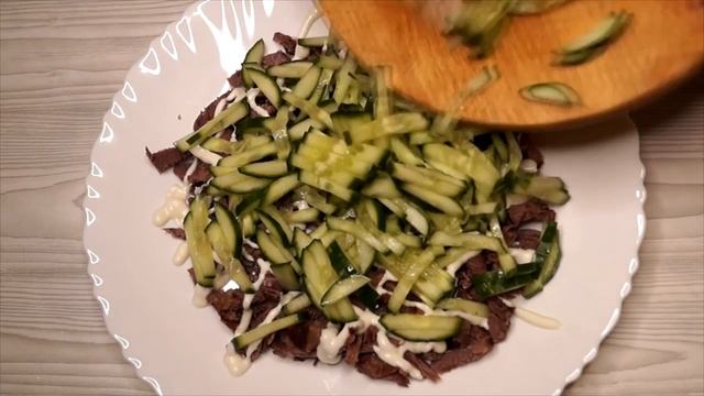 Салат 'Идиллия'. Чтобы угодить любимому мужу! смотреть онлайн