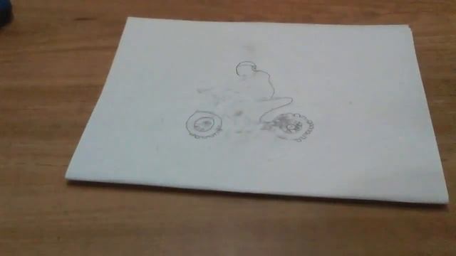 как нарисовать мотоцикл видео для начинающих смотреть онлайн