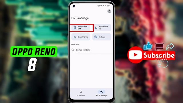 How to Show Sim Contact in Oppo Reno 8 | Oppo Reno 8 Sim Contact Not Showing Problem смотреть онлайн