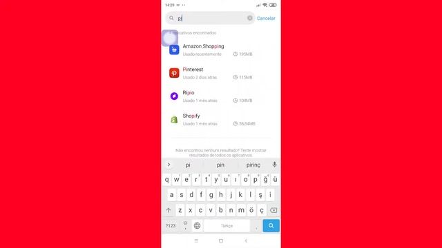 Pinterest Limpar Todos Os Dados