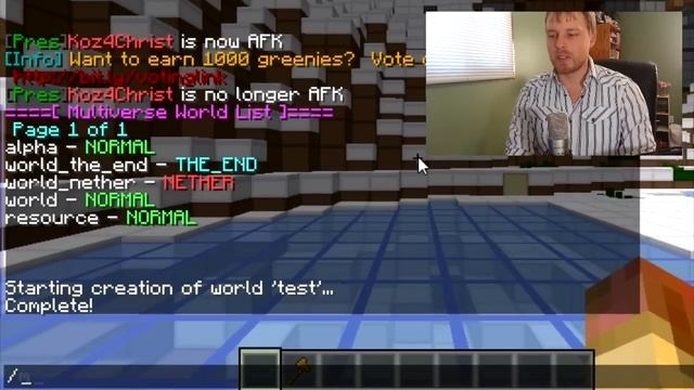 Minecraft Admin How-to: Multiverse смотреть онлайн