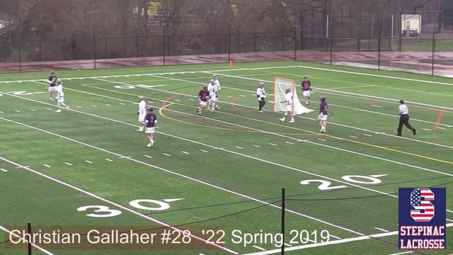 Christian Gallaher Spring 2019 Lacrosse Highlights смотреть онлайн