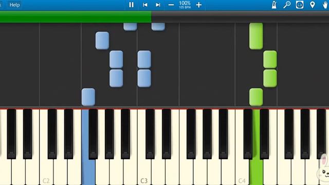 🎹Kelly Chen - 陈慧琳 -《希望》(Piano Tutorial Synthesia)❤️♫ смотреть онлайн