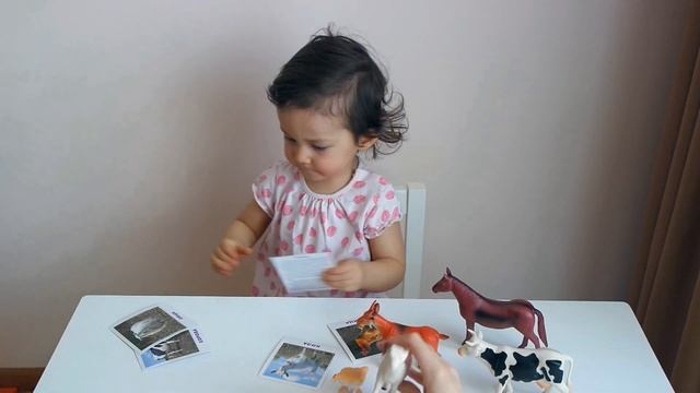 Звуки животных для самых маленьких - развивающие игры для детей - как говорят животные