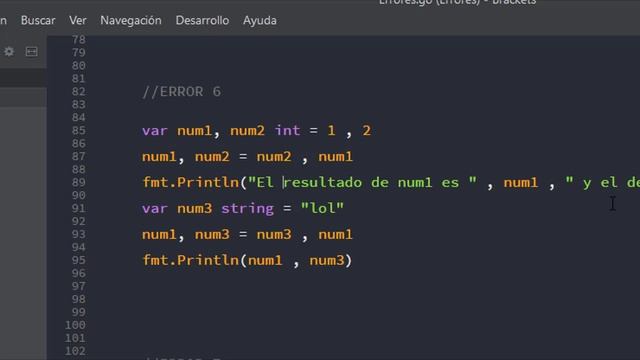 Errores en Go смотреть онлайн