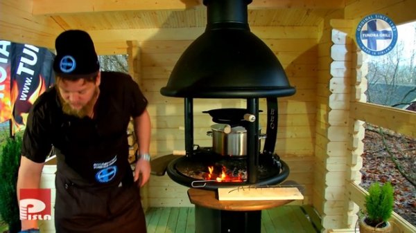 Финский гриль - барбекю Tundra Grill BBQ на www.GrilliBarbecue.ru