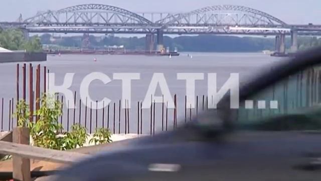 Природа на Нижневолжской набережной сделала то, что не могли городские власти смотреть онлайн