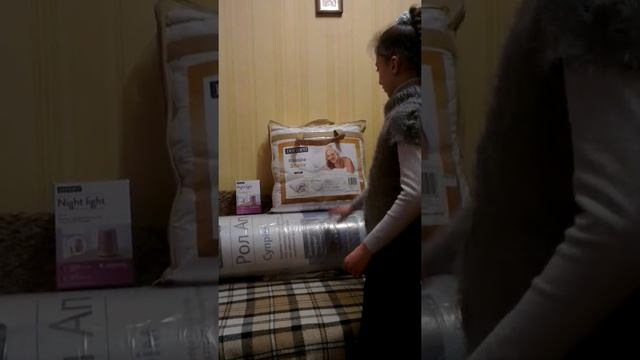 Роспаковка большой посилки от Dormeo смотреть онлайн