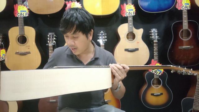 รีวิวกีตาร์ โปร่ง All HPL Kepma G131 ไม่บอกราคานึกว่าครึ่งแสน