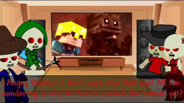 Terraria skeletons reacts to "LIAR" | Minecraft Wither Skeleton Song (Animated music video) смотреть онлайн