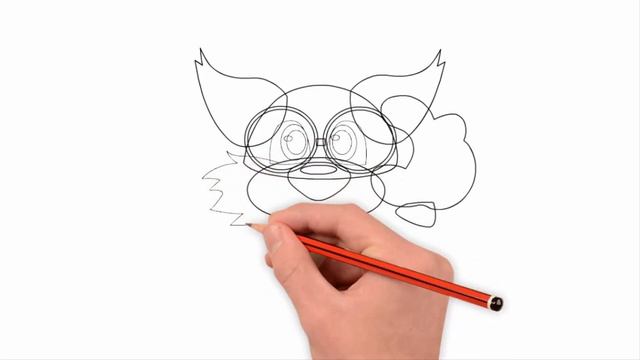 How to draw a cartoon cat draw animals