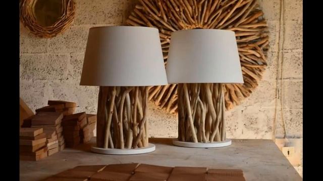 10 идей светильников из дерева. Необычный дизайн