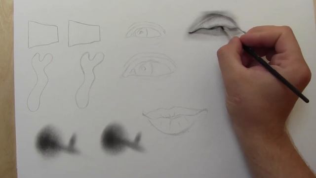 УПРАЖНЕНИЯ НА ГЛАЗОМЕР ХУДОЖНИКА! СУХАЯ КИСТЬ смотреть онлайн