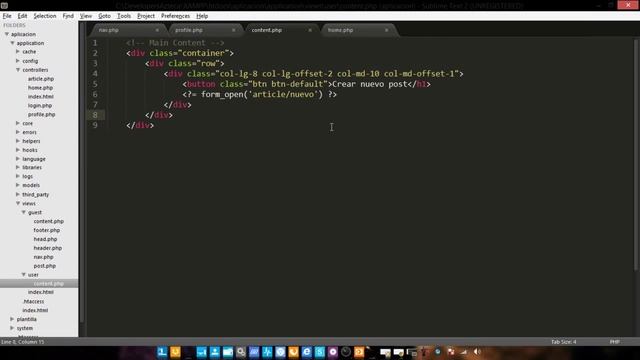 Tutorial CodeIgniter #15 Form Helper Con Bootstrap смотреть онлайн