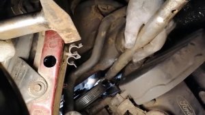 Очень простая замена помпы Ford focus  1.8