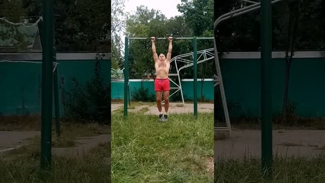 Не золотой стандарт, но все-таки 20 подтягиваний. 61год, рост 174, вес 75кг смотреть онлайн
