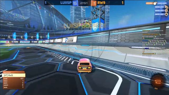 LuiisP Vs Rw9 | $4000 The Swamp EU Playoffs | Rocket League 1v1