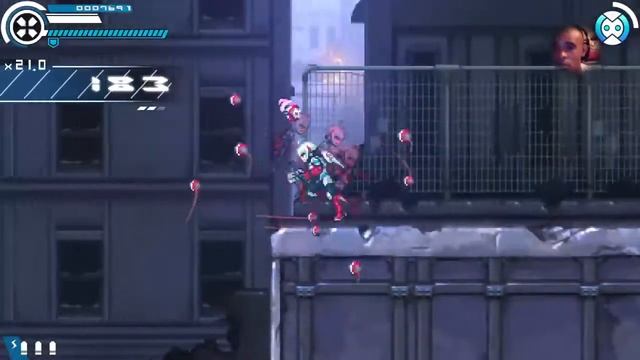 Gunvolt chronicles luminous Avenger iX first let's play смотреть онлайн