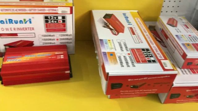 Инвертор напряжения 2000W 12/220в или 24/220в LaiRun. Лучшие в своём классе смотреть онлайн