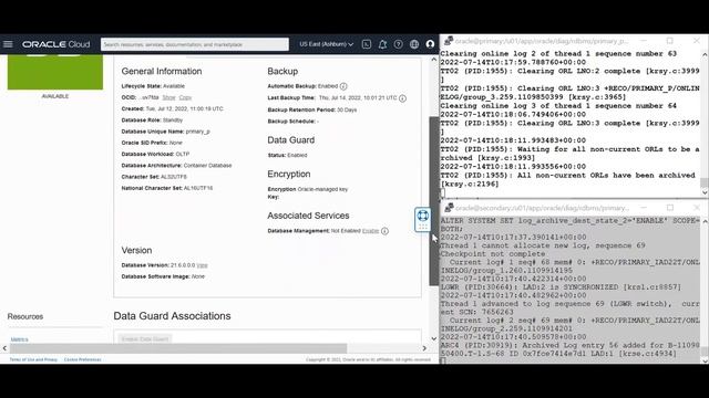 Change Roles in Active Data Guard on Virtual Machine Database Systems- Switchover/Failover/Reinstat смотреть онлайн