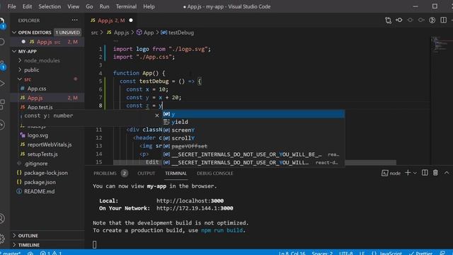 React - Debugging using Chrome смотреть онлайн