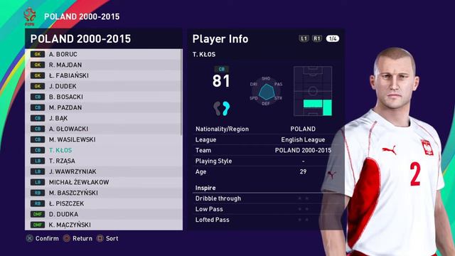PES 2021 POLAND CLASSIC 2000-2015 PS4 смотреть онлайн