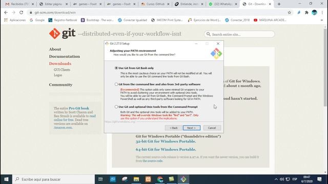 ✔ Curso Git y GitHub: Instalación de GIT смотреть онлайн