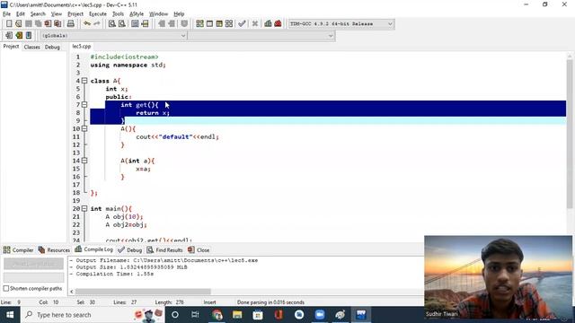 Copy Constructor in C++ | Constructor in C++ | Types of Constructor |Best Video on Copy Constructo смотреть онлайн