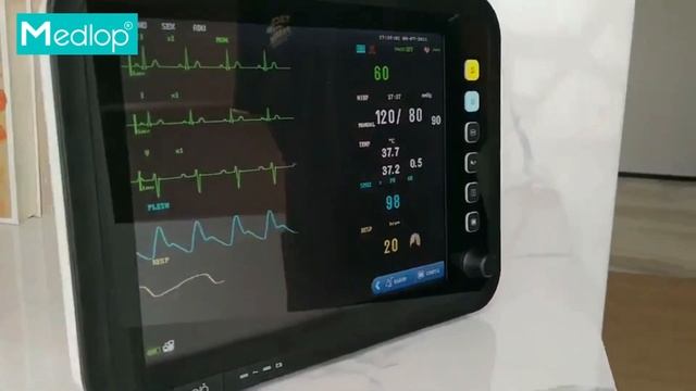 Medlop PM12 Multi-Parameter Patient Monitor смотреть онлайн