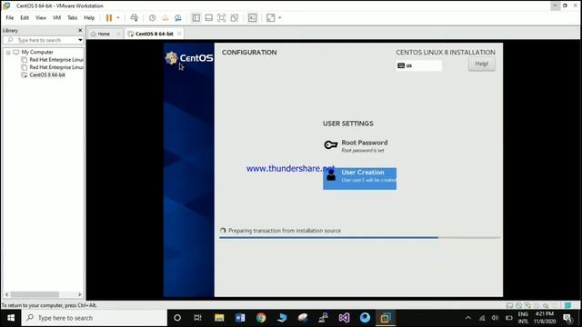 How to ||Create Machine? | Install Linux CentOS 8||in VMware workstation [GRAPHICAL User Interface] смотреть онлайн