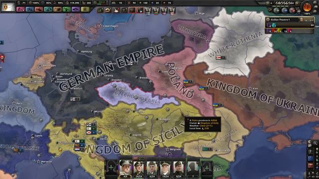 Безумные Сицилийцы в HoI 4 Kaiserreich! [6] | Закат Габсбургов! смотреть онлайн